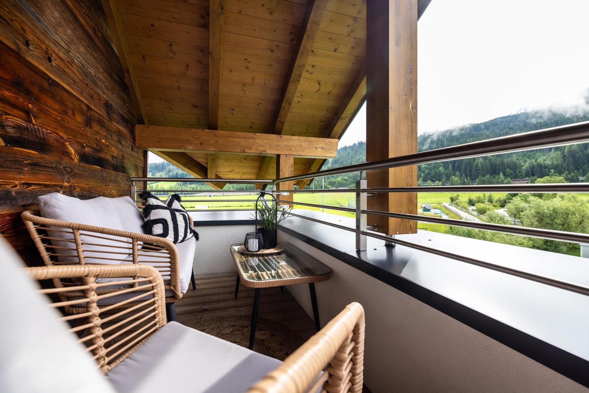 Die Bleibe Flachau Ngoại thất bức ảnh